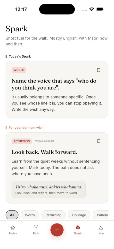 Wawata Spark inspiration feed